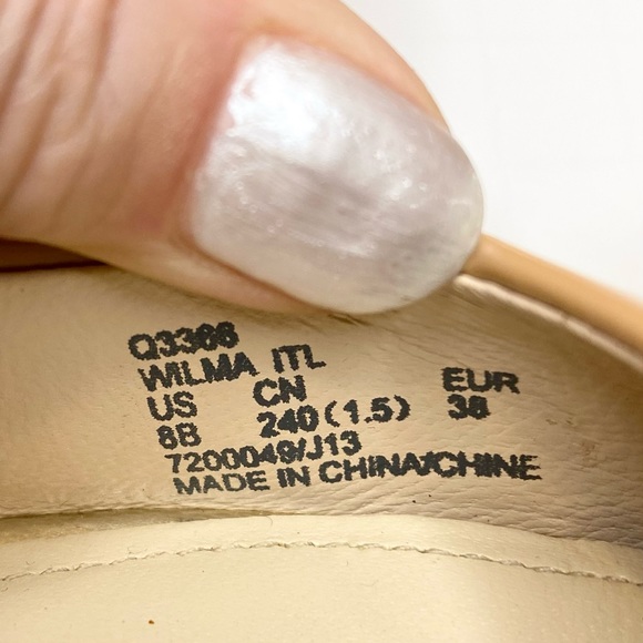 Coach Wilma Patent Leather Flats Light Camel - Picture 13 of 15